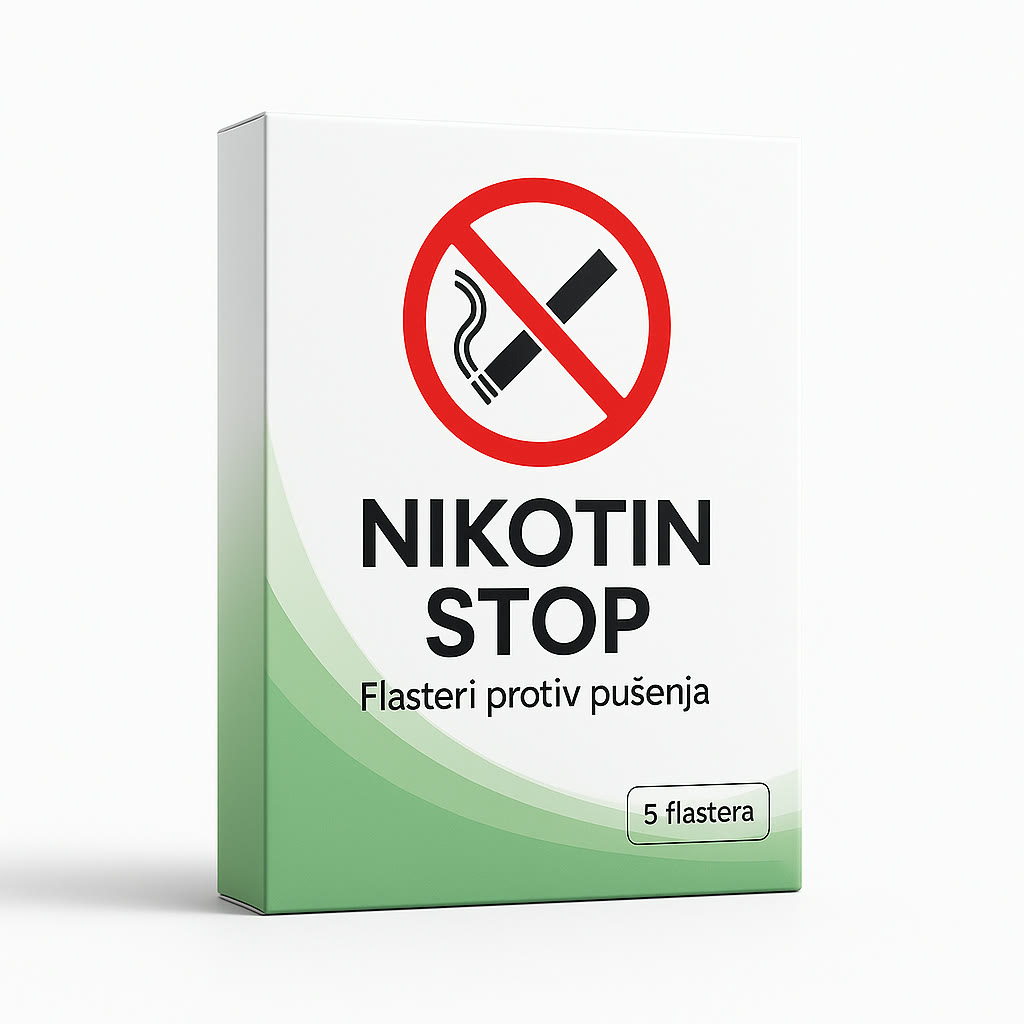 Nikotin Stop flasteri — paket 5+5+5 (15 flastera) 2